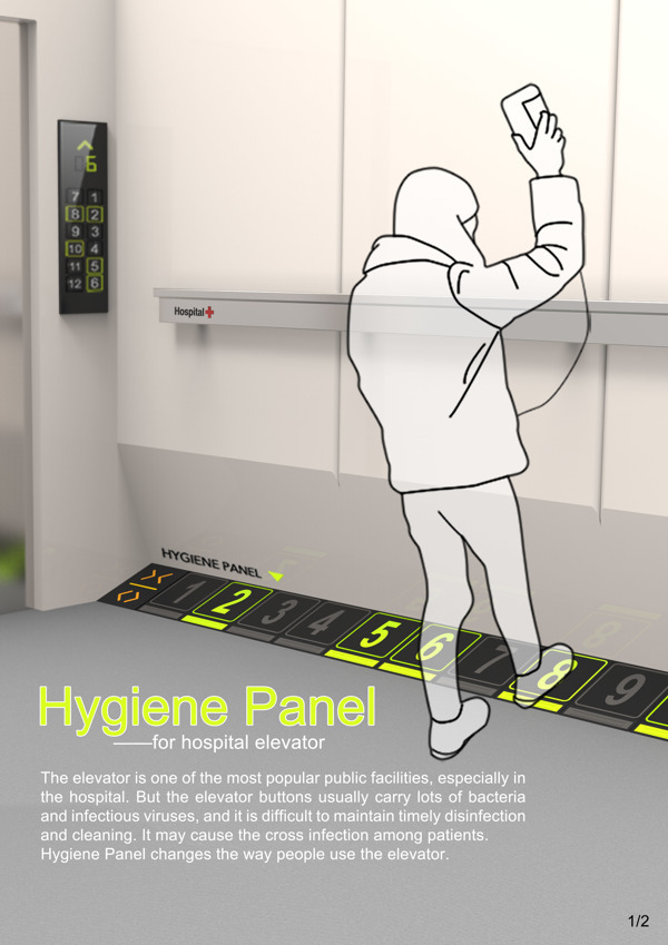 Hygiene Panel 最人性化的电梯