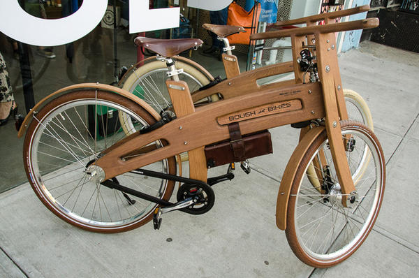 e-Bough Bike 全球第一台木制电动自行车