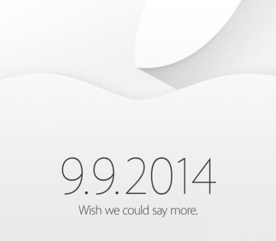 ​苹果iPhone6已确定9月9日发布 邀请函已公布