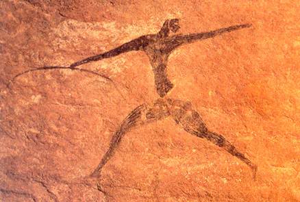 岩石讲出来的历史  生趣的非洲岩画