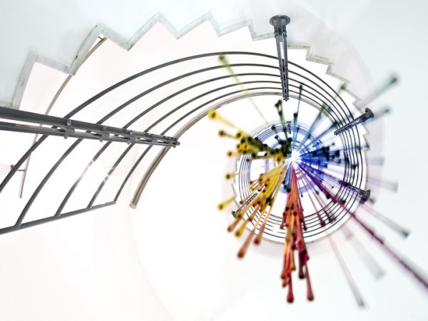 天鹅的回旋  别具一格的螺旋梯