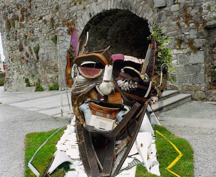 拼出来的人物肖像  BERNHARD PRAS