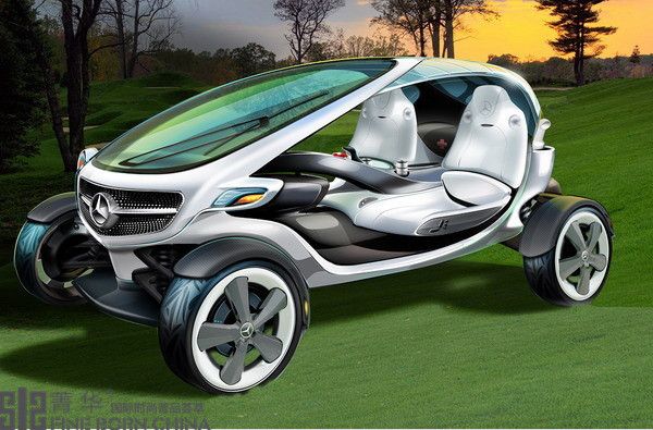 奔驰推出「Vision Golf Cart」高尔夫球概念车