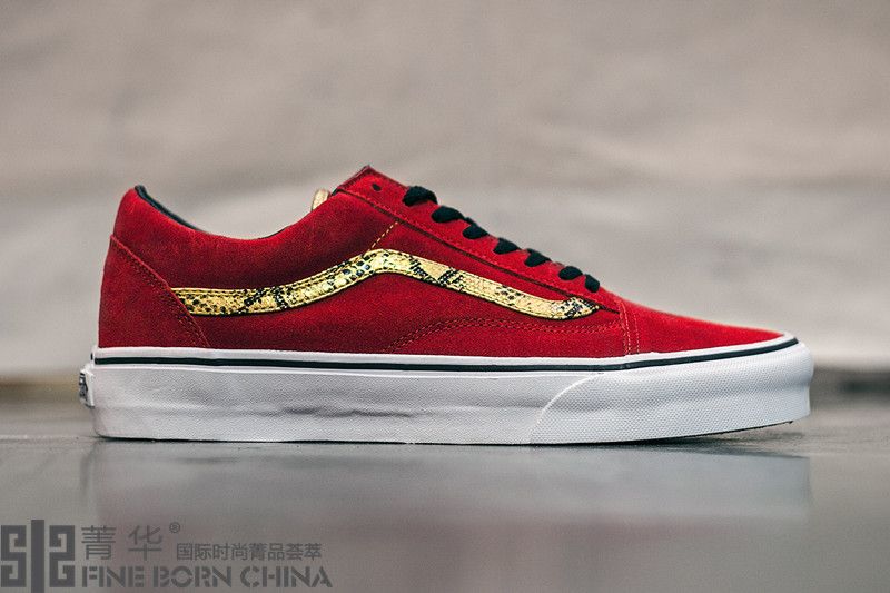  Vans 2014 春夏 Old Skool “Snake Red/Gold” 鞋款预览