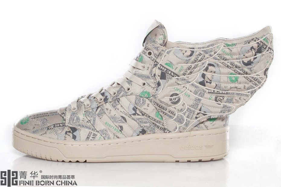 Jeremy Scott x adidas JS Wings 2.0 “Money” 球鞋