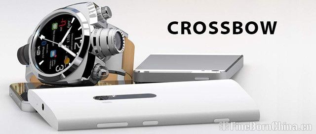 惊人摄影象素  智能手表Hyetis Crossbow