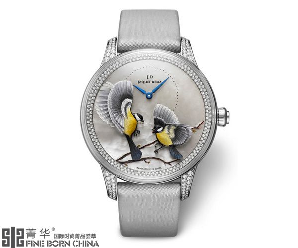 Jaquet Droz 金雕雀鸟腕表吟诵唯美爱情