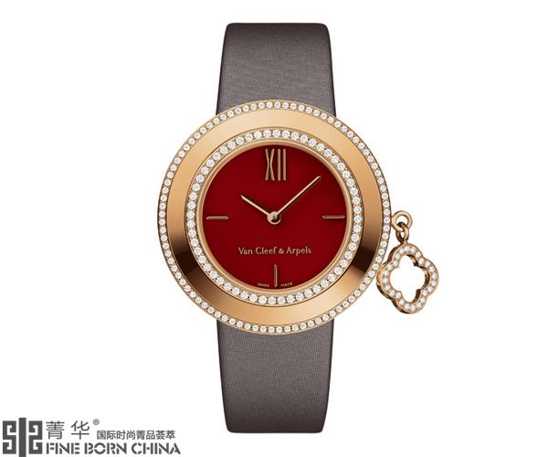 梵克雅宝推出全新Charms红玉髓表盘腕表