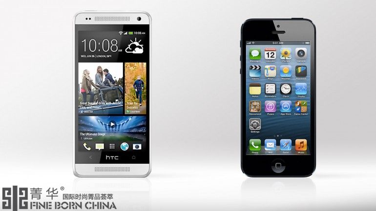 HTC One mini vs. iPhone 5