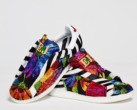  令人咂舌的艺术品  Adidas Originals Stan Smit球鞋