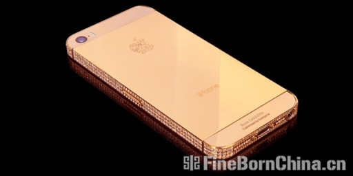 奢华至极  镀金版iPhone 5S
