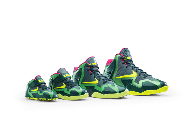 Lebron 11 T-Rex 儿童专属球鞋系列