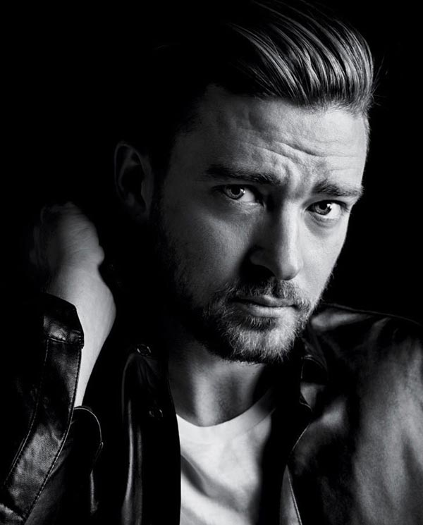 性感大叔 Justin Timberlake 的“时尚黑白面”