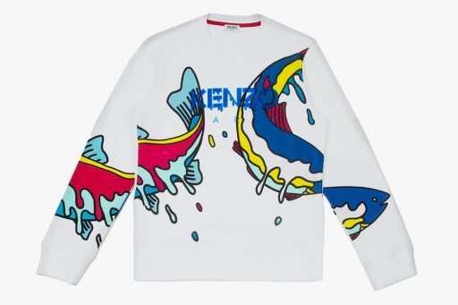 Fish元素   KENZO 服饰