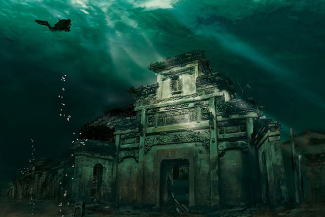 探寻千岛湖底沉睡千年的古城