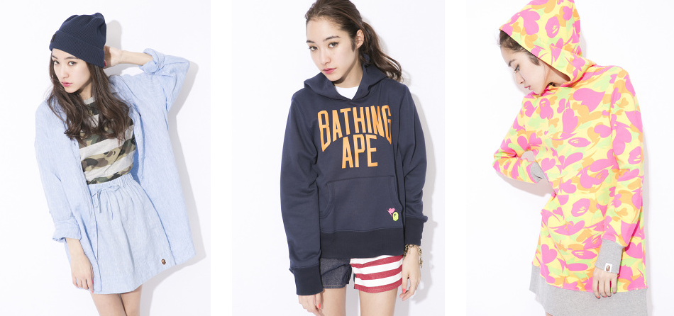 BAPE 2014春夏女装造型