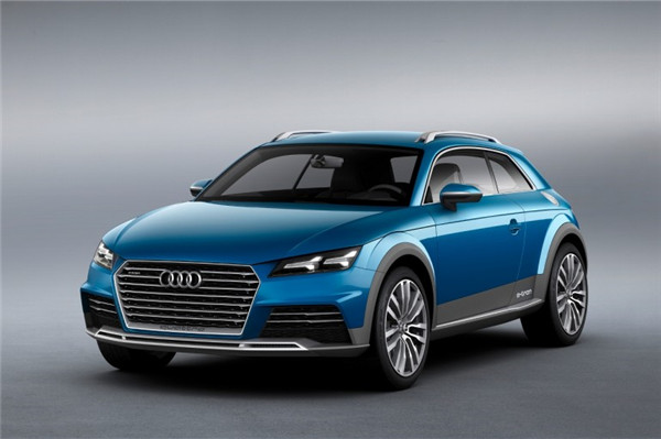 奥迪新款车allroad shooting brake concept亮相底特律