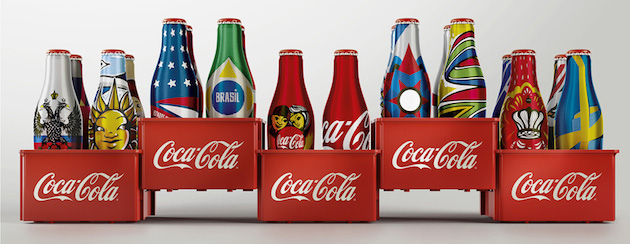 18款迷你版可乐瓶 为世界杯热身暖场