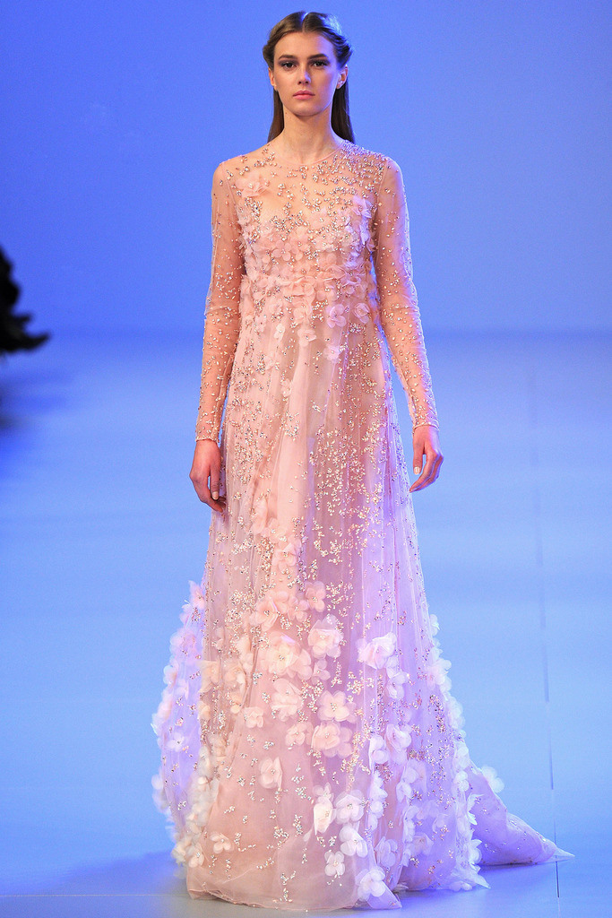惊艳Elie Saab  2014春季高级时装秀