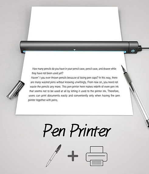 践行环保主义 Pen Printer