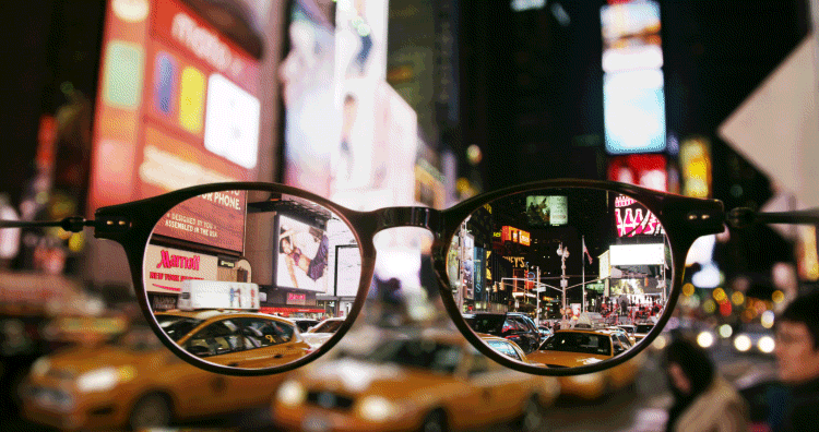 Seeing New York 阿玛尼眼镜框里的纽约