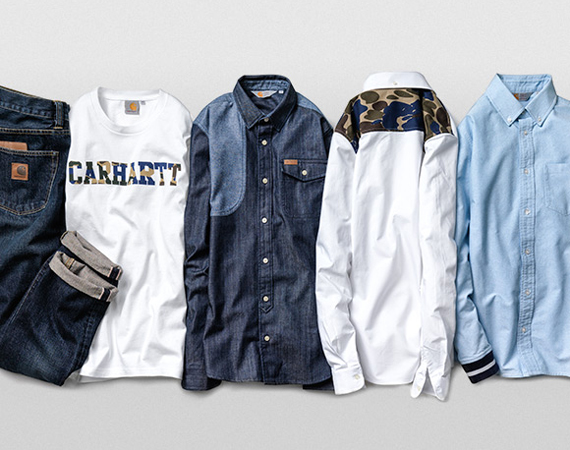 男性简约干净的魅力 Carhartt WIP 2014年春夏单品一览