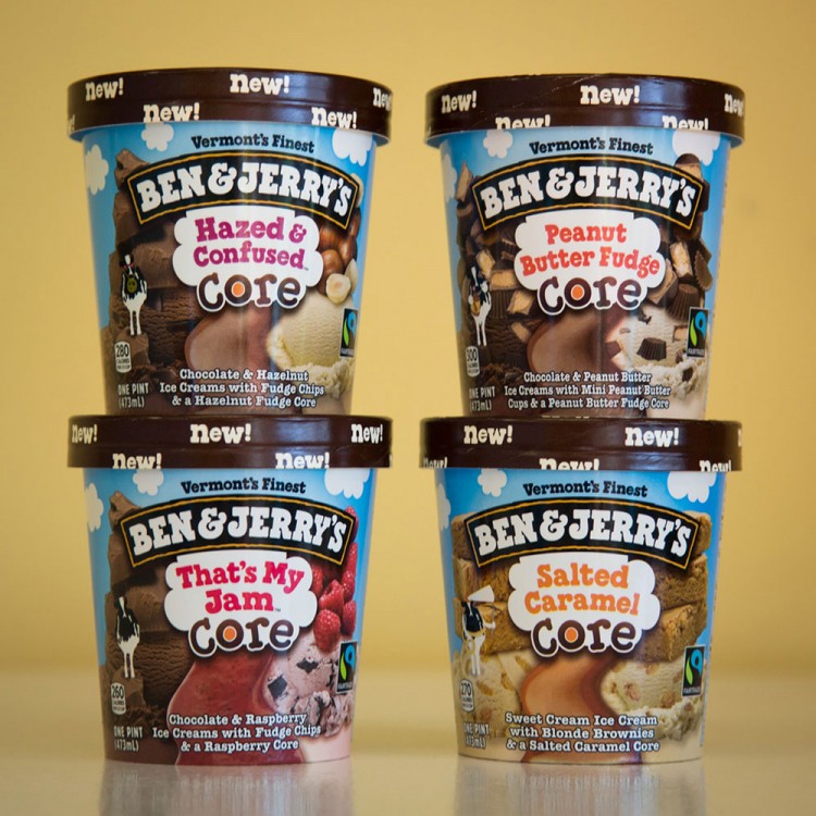  不可不试的Ben & Jerry’s全新酱心Ice cream