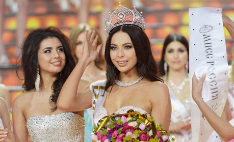 2014俄罗斯小姐诞生 23岁尤利娅摘桂冠