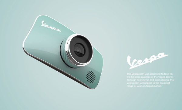 最具文艺范儿的无反相机 Vespa Camera