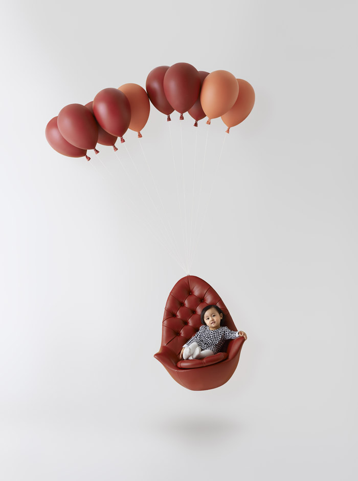 Balloon Chair 自由飞翔的快乐
