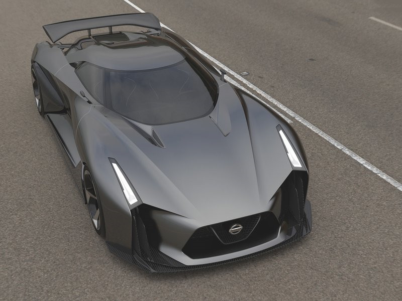 NISSAN CONCEPT 2020 Vision Gran Turismo 等比模型现身