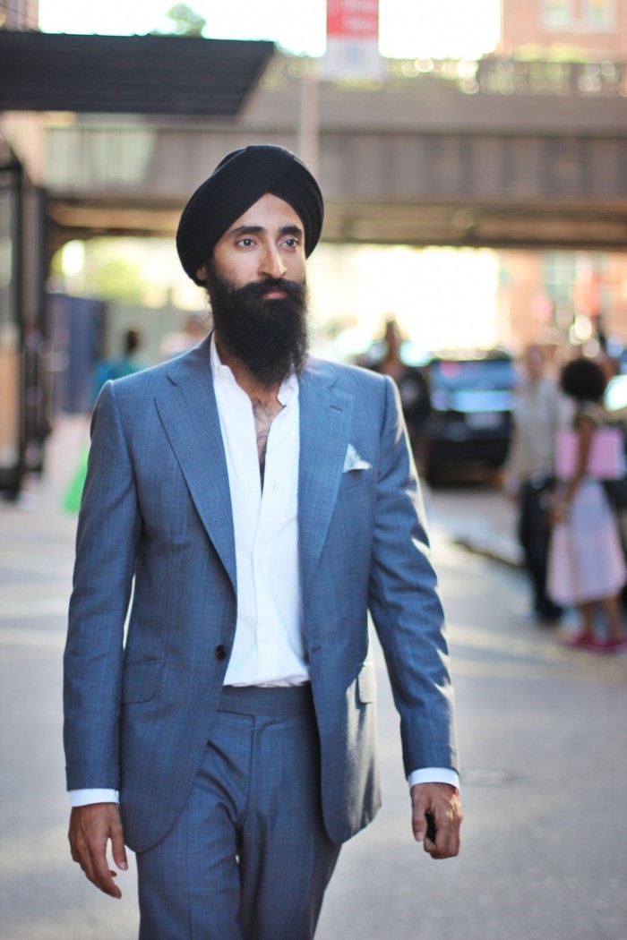 最会穿衣打扮的印度男子：Waris Ahluwalia